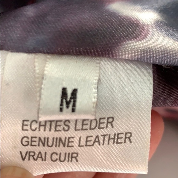 Pellino Genuine Italian Black Leather Jacket Sz M - Picture 10 of 11